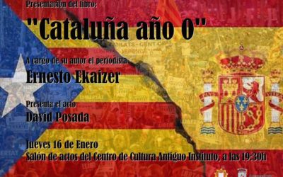 Presentación del libro “Cataluña año 0”