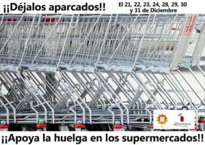 Huelga supermercados Asturies