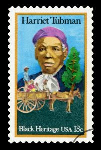 sello postal de EEUU de Harriet-Tubman