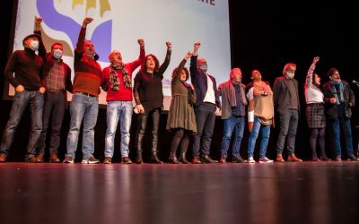 Crónica visual del acto por un trabajo decente (Vídeo y fotos)