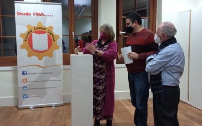 Entrega del XXVIII Premio Juan Ángel Rubio Ballesteros a la Fundación Mar de Niebla Intervención de Pedro Roldán, presidente de la Cultural