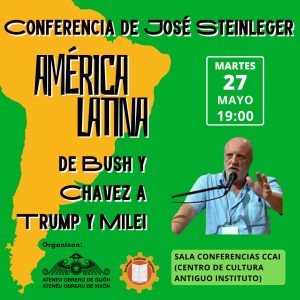 Conferencia de José Steinsleger en Xixón