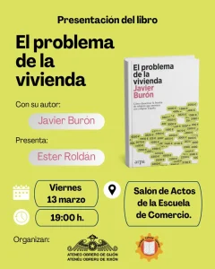 El problema de la vivienda de Javier Burón