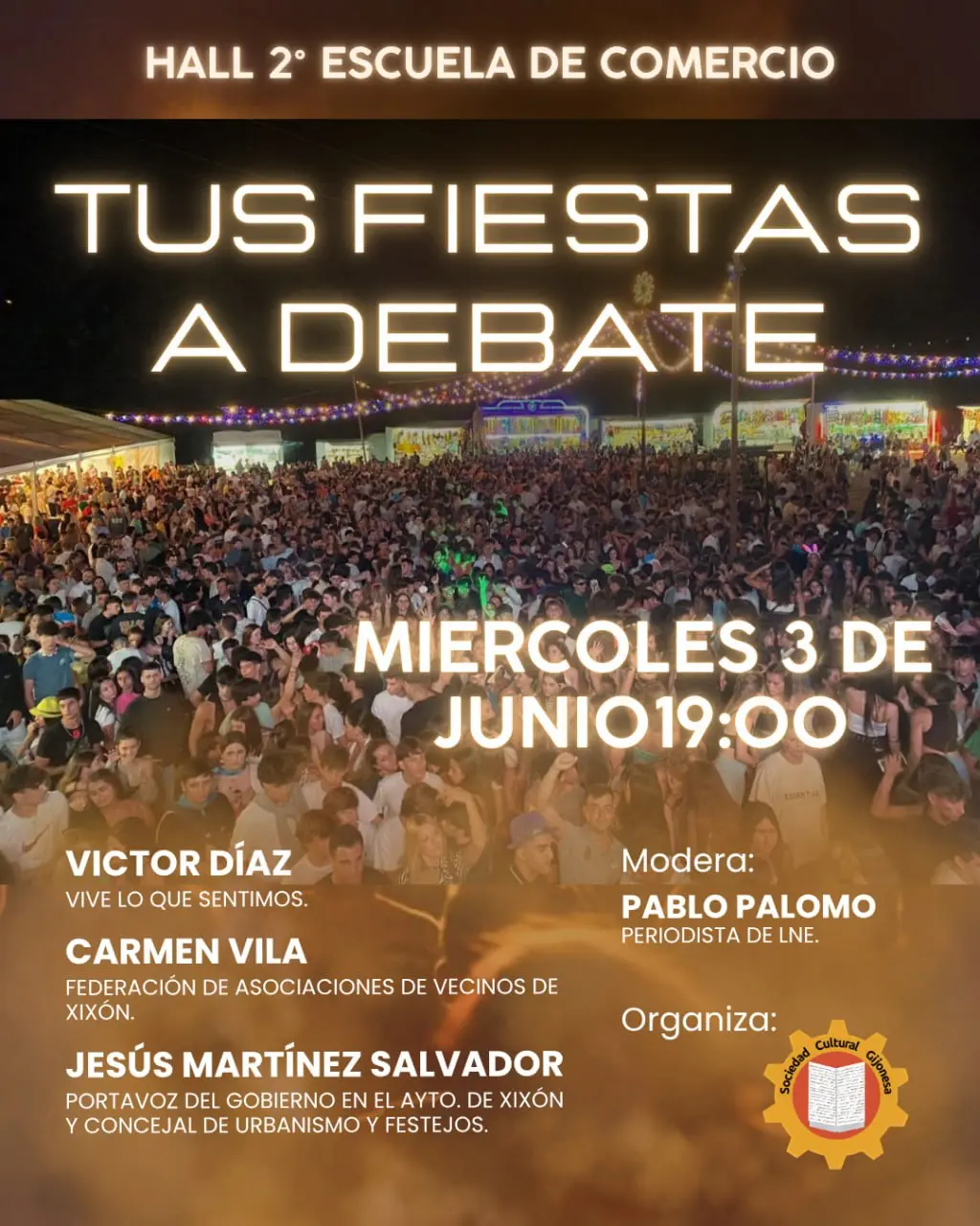 Fiestas de Xixón a debate